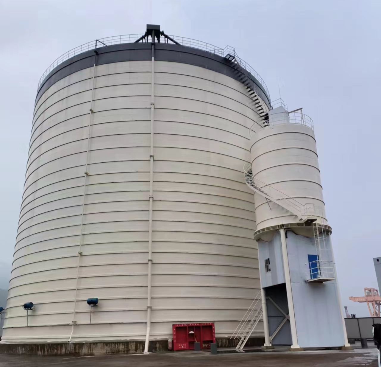 泸定10万吨水泥钢板库