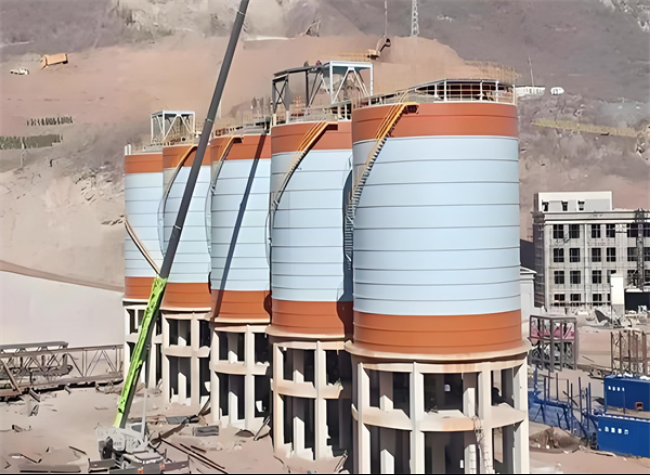 泸定高架钢板仓